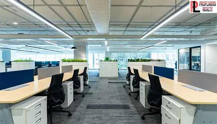 office near metro station